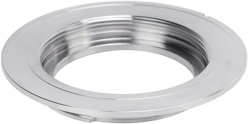 M42 MD Lens Adapter, Silver Copper Alloy Wearproof Adapter for M42 Lens to MD Mount Camera, with Tight Fitting and No Light Leakage in Kuwait
