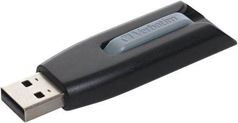 Verbatim VER49172 - محرك أقراص فلاش Store n Go V3 USB 3.0 سعة 16 جيجابايت - رمادي in Kuwait