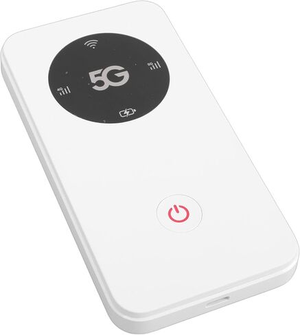 نقطة اتصال 5G محمولة بقدرة 6100 مللي أمبير في الساعة، جهاز توجيه متنقل IP67 متين WiFi 6، محور إنترنت عالي السرعة مع فتحة SIM نانو، مثالي للمغامرات الخارجية in Kuwait