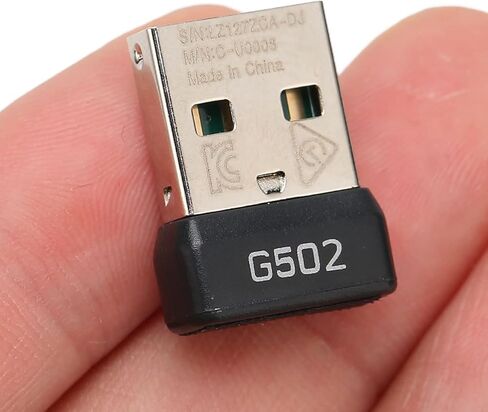 مستقبل ماوس USB دونجل، استبدال محول استقبال الماوس 2.4 جيجا هرتز، محول دونجل USB ABS للألعاب اللاسلكية Logitech G502 Lightspeed in Kuwait