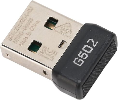 مستقبل ماوس USB دونجل، استبدال محول استقبال الماوس 2.4 جيجا هرتز، محول دونجل USB ABS للألعاب اللاسلكية Logitech G502 Lightspeed in Kuwait