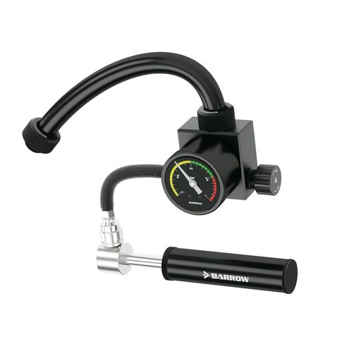 Barrow Manual Air Pressure Leak Tester for PC Water Cooling System, Portable Loop Seal Tester, Fast Airtightness Detection Tool for Water-Cooled Computers in Kuwait