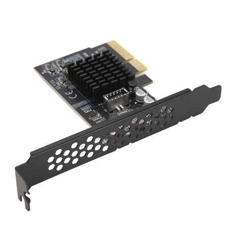Dan&Dre Super Speed USB 3.2 Gen 2 Type C 20Gbps Expansion Card, ASM3242 Main Controller, PCIe to USB Adapter for Desktop PC Case in Kuwait