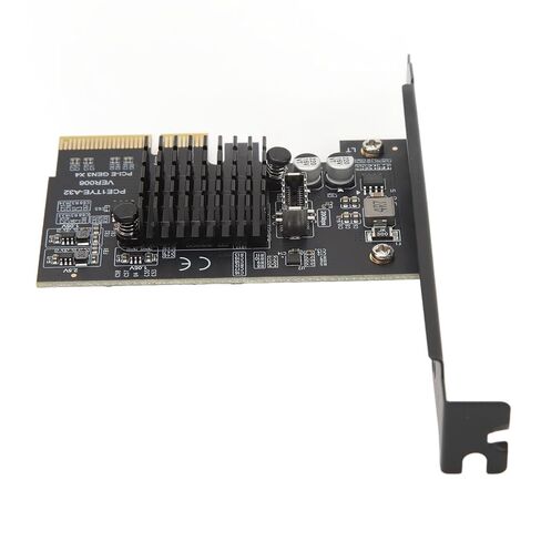 Dan&Dre Super Speed USB 3.2 Gen 2 Type C 20Gbps Expansion Card, ASM3242 Main Controller, PCIe to USB Adapter for Desktop PC Case in Kuwait