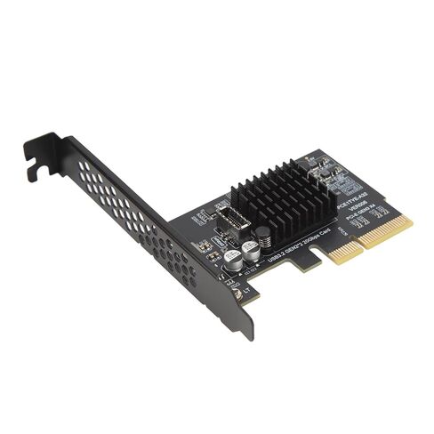 Dan&Dre Super Speed USB 3.2 Gen 2 Type C 20Gbps Expansion Card, ASM3242 Main Controller, PCIe to USB Adapter for Desktop PC Case in Kuwait