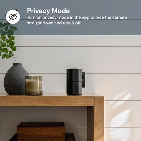 Luna 2K Indoor Cameras for Home Security and Window Camera, Smart AI Descriptive Motion Alert, Color Night Vision, Stick-On Glass-Mount Wired, Easy & Quick Install in Kuwait