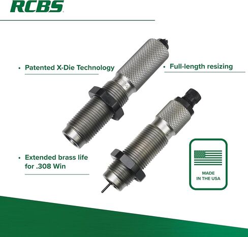 مجموعة قوالب RCBS X-Die FL، .308 فوز in Kuwait