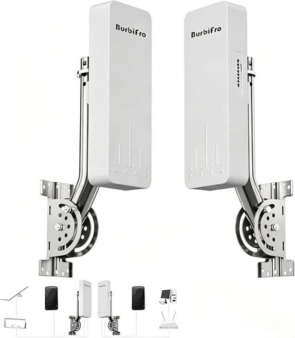 Point to Point Starlink Internet Long Range Extender with Bracket for Starlink Gen-3/Standard-4/Standard-4X/Mini Router, Starlink WiFi/Signal Extender, 5.8GHz 3KM 18dBi Antenna (Sliver) in Kuwait
