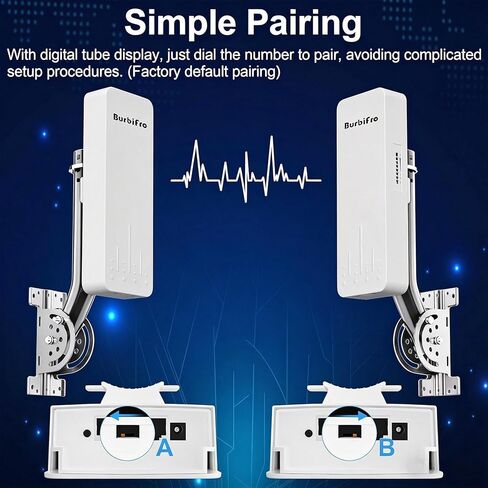 Point to Point Starlink Internet Long Range Extender with Bracket for Starlink Gen-3/Standard-4/Standard-4X/Mini Router, Starlink WiFi/Signal Extender, 5.8GHz 3KM 18dBi Antenna (Sliver) in Kuwait