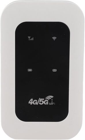 نقطة اتصال واي فاي 4G محمولة، نقطة اتصال LTE CAT4 بسرعة 300 ميجا بت في الثانية، جهاز واي فاي للتوصيل والتشغيل مع بطارية 2100 مللي أمبير في الساعة، مثالية للسفر والتخييم في المنزل المتنقل in Kuwait