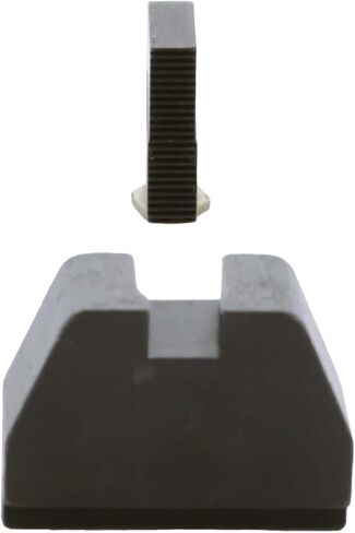 مجموعة رؤية AMERIGLO Optic المتوافقة مع Glock - 7XL طويل أسود مسنن .450 بوصة أمامي، أسود مسطح .554 بوصة خلفي in Kuwait