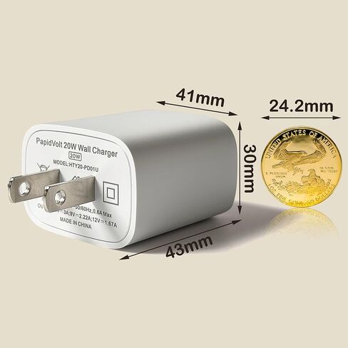 USB C Fast Charger for Toniebox 2,Tonies Bluetooth Headphones,6.6Ft USB-C Cord,20W PD Power Adaptor in Kuwait