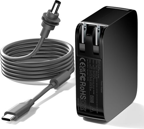 محطة شحن سريعة Starlink Mini بقدرة 178 وات، محول طاقة USB-C قابل للطي بثلاثة منافذ لـ Starlink Mini مع محول من النوع C مقاس 7.8 بوصة وكابل طاقة تيار مستمر بطول 6.5 قدم in Kuwait