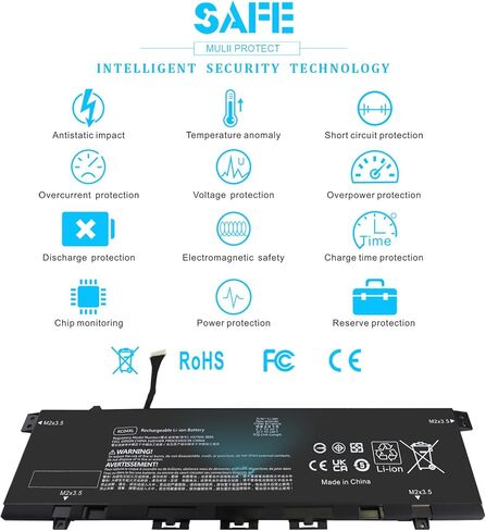 KC04XL L08496-855 Laptop Battery for HP Envy X360 13-AG 13-AH 13-AQ 13-AR 13M-AG 13-aq0xxx 13-aq1xxx 13-aq0044nr 13-ah0051wm 13-ah1025cl 13-ag0001la 13m-ag0001dx KC04053XL L08544-1C1 L08544-2B1 in Kuwait
