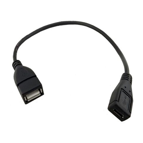 USB 2.0 أنثى إلى أنثى تمديد محول 25 سم لشحن الكمبيوتر المحمول ونقل البيانات in Kuwait