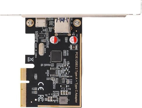PCIe to USB 3.1 Expansion Card, High Speed 10Gbps Data Transfer Card with ASM1142 Chip, USB 3.0 and Type C .1 Interfaces Expansion, Compatible with OS X, for Desktop Computer in Kuwait