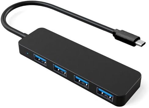 موزع USB 3.0، موزع USB بأربعة منافذ لأجهزة الكمبيوتر المحمول، نقل بيانات عالي السرعة، التوصيل والتشغيل، توسيع ثابت (USB 3.0) in Kuwait