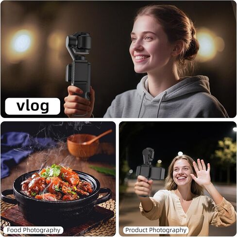 + 2pcs Magnetic Auxiliary Light for DJI Osmo Pocket 3 4 in Kuwait