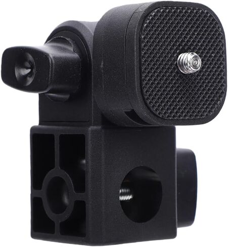 Light Stand Mount Adapter, Cold Shoe Adapter Mount 1/4 Inch Screw 180 Tilt Arrow Storage Case Mounting Plate for Camera Monitor Light Monitor DSLR C Stand in Kuwait