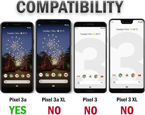 حافظة مزودة بمشبك لهاتف Google Pixel 3a، هاتف Nakedcellphone [مداس أسود] غطاء مسند مع [دوار/سقاطة] مجموعة حافظة للحزام لهاتف Google Pixel 3a (2019) in Kuwait