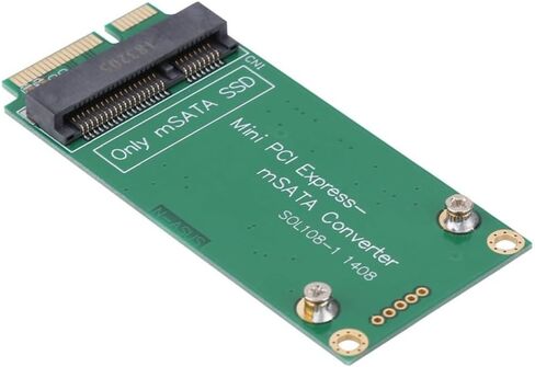 بطاقة محول mSATA إلى SATAs Mini PCIe - لجهاز ASUS Eee PC 900/901/900A/1000، محول SSD 30x50 مم، ترقية الكمبيوتر المحمول التوصيل والتشغيل in Kuwait