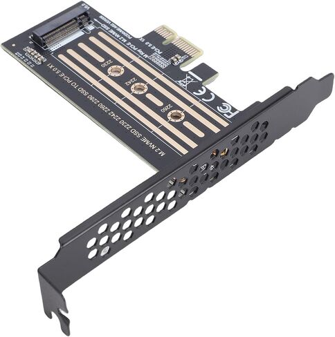 NVMe PCIe Adapter, M.2 to PCIe X4 5.0 Expansion Card, 32Gbps High Speed SSD Adapter with 2280 2260 Support, Ideal for PC Upgrades & Gaming Workstation Builds in Kuwait