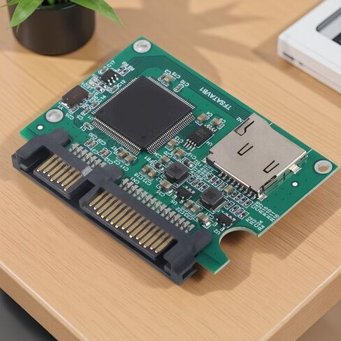محول SD إلى SATAs - محول بطاقة ذاكرة TF لـ SSD، متوافق مع فتحة M.2 لتخزين البيانات وقرص التمهيد، والتوصيل والتشغيل in Kuwait