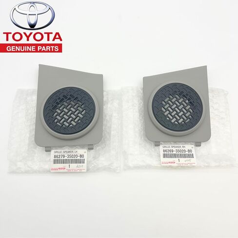 أصلي 86269-35020-B0 86279-35020-B0 RH & LH D-PILLAR مكبر صوت خلفي أغطية مصبغة لتويوتا 07-14 FJ كروزر in Kuwait