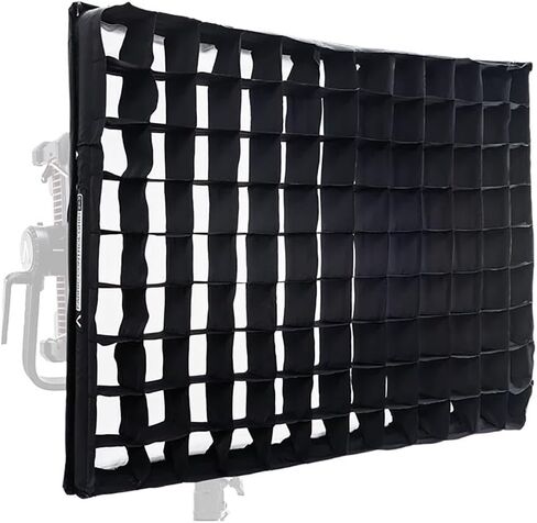 Aputure NOVA II 2x1 Softbox with Dual Diffusion Cloths High Reflective Interior 45-Degree Grid and Fast Setup for Cinematic Lighting in Kuwait
