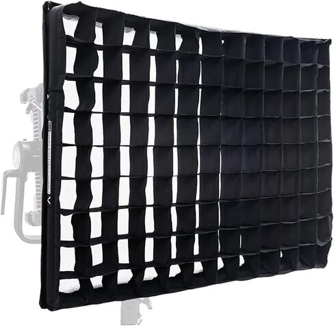 Aputure NOVA II 2x1 Softbox with Dual Diffusion Cloths High Reflective Interior 45-Degree Grid and Fast Setup for Cinematic Lighting in Kuwait