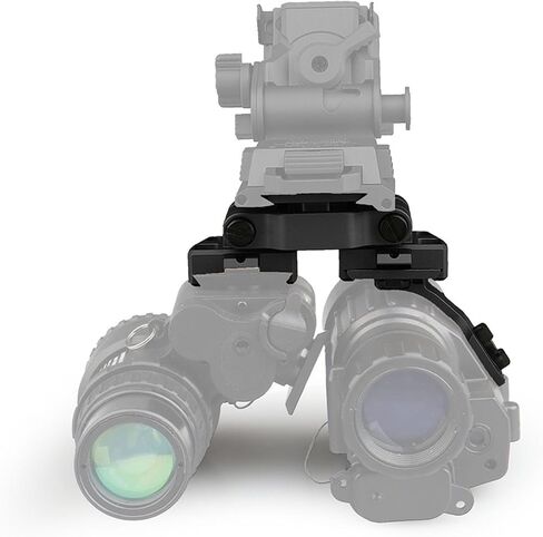 NVG Mount Dual J ARM Dovetail Mount for PVS 14 Night Vision Binoculars/Monoculars Metal Bridge Adapter in Kuwait