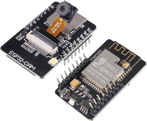 5 Set ESP32 Cam WiFi Bluetooth Development Board with OV2640 Camera Module + Micro USB to Serial Port CH340C 4.75V-5.25V Nodemcu for Raspberry Pi in Kuwait