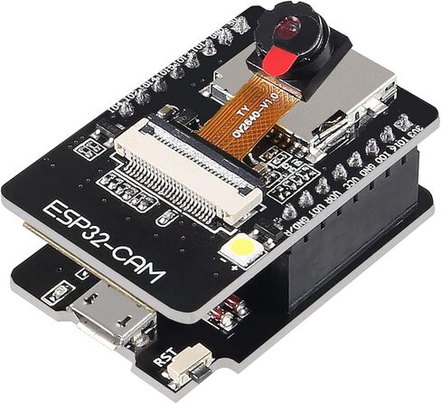 5 Set ESP32 Cam WiFi Bluetooth Development Board with OV2640 Camera Module + Micro USB to Serial Port CH340C 4.75V-5.25V Nodemcu for Raspberry Pi in Kuwait