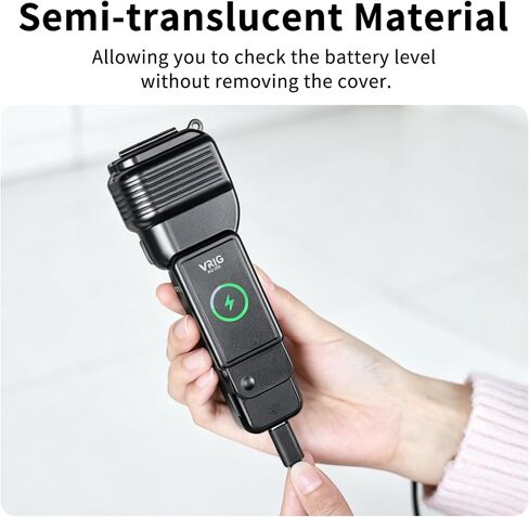 VRIG Protective Cover Case for DJI Osmo Pocket 4, AC-102 Hard Gimbal Lens Cap with Soft Lining & Filter Storage Slot, Quick Open/Close, Compatible with Pocket 3 / Xtra Muse in Kuwait