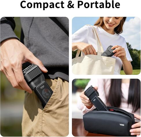 VRIG Protective Cover Case for DJI Osmo Pocket 4, AC-102 Hard Gimbal Lens Cap with Soft Lining & Filter Storage Slot, Quick Open/Close, Compatible with Pocket 3 / Xtra Muse in Kuwait