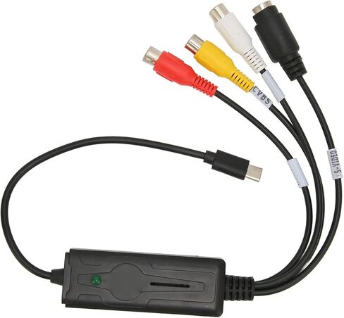إلى USB محول محول الصوت بطاقة الفيديو التوصيل والتشغيل لـ 10 8 7 أسود لعقد مؤتمرات الويب in Kuwait