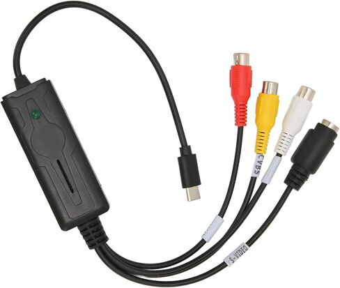 إلى USB محول محول الصوت بطاقة الفيديو التوصيل والتشغيل لـ 10 8 7 أسود لعقد مؤتمرات الويب in Kuwait
