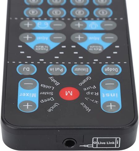 Yosoo Health Gear Mini Voice Changer، بطاقة صوت محمولة مع 8 تأثيرات، متوافقة مع الهاتف المحمول والكمبيوتر، للعيش والألعاب in Kuwait