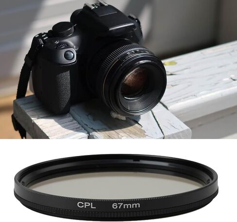 CPL 67mm Polarising Filter Compatible with Canon Compatible with Panasonic in Kuwait