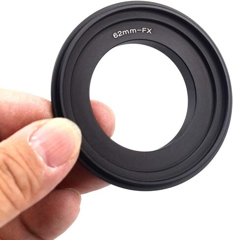 62MM Macro Reverse Adapter Ring Lens Adapter & for Fuji Film FX X Mount X-A5 X-A20 X-A10 X-A3 X-A2 X-A1 X-T2 X-E3 X-E2S X-E2 X-E1 Camera in Kuwait