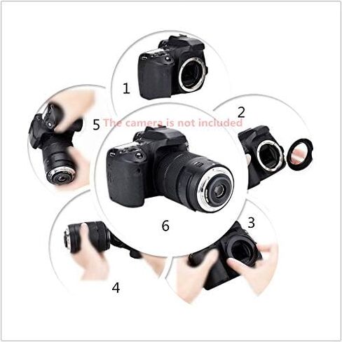 62MM Macro Reverse Adapter Ring Lens Adapter & for Fuji Film FX X Mount X-A5 X-A20 X-A10 X-A3 X-A2 X-A1 X-T2 X-E3 X-E2S X-E2 X-E1 Camera in Kuwait