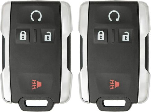 بديل Keyless2Go لجهاز التحكم عن بعد ذو 4 أزرار لجهاز GM M3N-32337100 13577770 84540865 - عبوتان in Kuwait