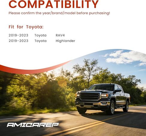 مفتاح فوب استبدال دخول بدون مفتاح متوافق مع 2019 2020 2021 2022 2023 تويوتا RAV4 هايلاندر استبدال معرف لجنة الاتصالات الفيدرالية HYQ14FBC 314.3 ميجا هرتز in Saudi Arabia