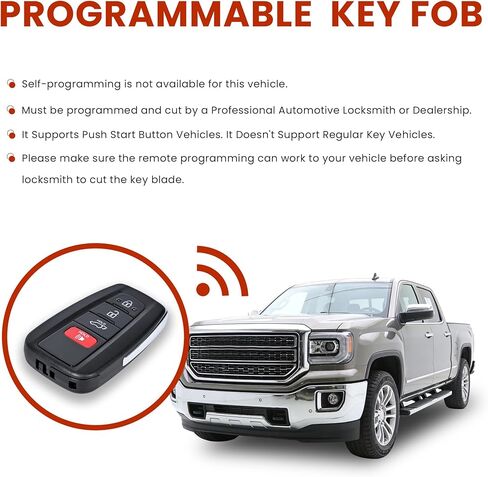 مفتاح فوب استبدال دخول بدون مفتاح متوافق مع 2019 2020 2021 2022 2023 تويوتا RAV4 هايلاندر استبدال معرف لجنة الاتصالات الفيدرالية HYQ14FBC 314.3 ميجا هرتز in Saudi Arabia