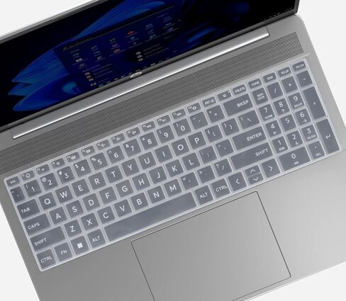 غطاء لوحة المفاتيح لسلسلة HP OmniBook 5 16-ag 16-af 16-ba 16-bc 16z-ag100 16t-ba100 16z-bc100، OmniBook 5 16-af1037nr 16-af1700nr 16-bc1047nr - شفاف in Kuwait