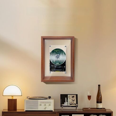 Retro Fashion Music Photo Frame CD Player with BT, Wall-Mountable & Tabletop, for Birthday, Anniversary, Housewarming (No CD/Speaker) in Kuwait