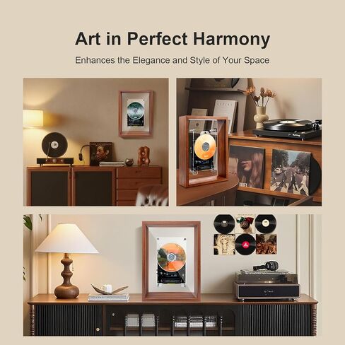 Retro Fashion Music Photo Frame CD Player with BT, Wall-Mountable & Tabletop, for Birthday, Anniversary, Housewarming (No CD/Speaker) in Kuwait