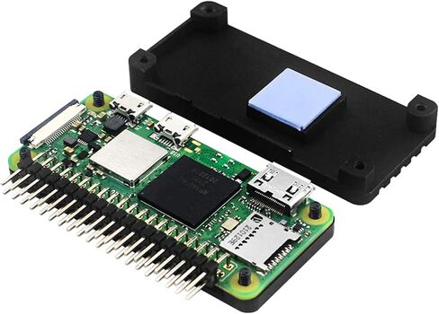 Robust Aluminum for Case for 2 for W Enclosure Easy Access Ports for Shell Box with 40Pin GPIO Header in Kuwait