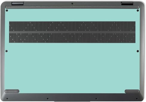 MightySkins Skin Compatible with Lenovo IdeaPad Flex 5 16" (2022) Full Wrap Kit - Solid Seafoam | Protective, Durable, and Unique Vinyl Decal wrap Cover | Easy to Apply | Made in the USA in Kuwait