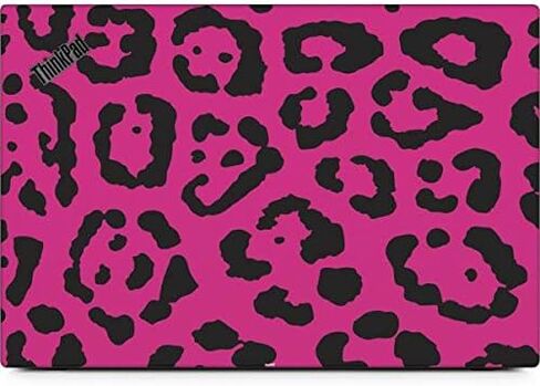Skinit Decal Laptop Skin Compatible with Thinkpad X1 Carbon (6th Gen 2018) - Originally Designed Rosy Leopard Design in Kuwait
